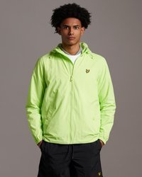 KURTKA LYLE & SCOTT ZIP THROUGH HOODED JACKET SHARP GREEN