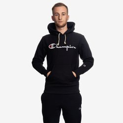 BLUZA CHAMPION REVERSE WEAVE HOODIE BLACK