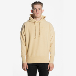 BLUZA CHAMPION REVERSE WEAVE SMALL LOGO HOODED SWEATSHIRT CREAM