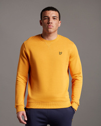 BLUZA LYLE & SCOTT CREW NECK SWEATSHIRT SUNFLOWER