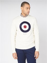 Bluza Ben Sherman Signature Target Sweatshirt Ecru