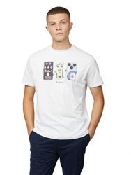 Koszulka Ben Sherman Guitar Pedal Tee White